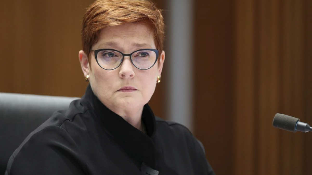 Bộ trưởng Ngoại giao Australia Marise Payne. (Nguồn: Alex Ellinghausen)