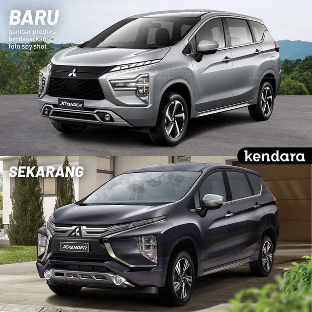 Xem trước Mitsubishi Xpander 2022 sắp ra mắt: Đẹp hơn, có thể thêm phanh tay điện tử và hộp số CVT - Ảnh 2.