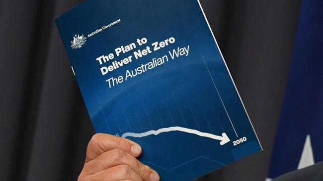 The federal government's emissions plan says 