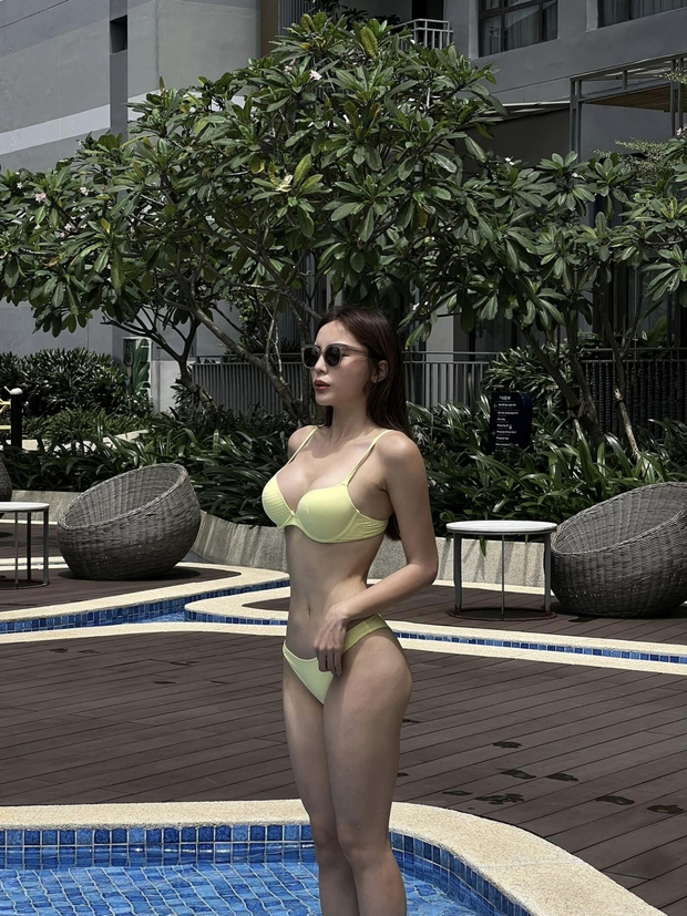 Hoa hậu Nguyễn Cao Kỳ Duyên lại gây sốt với bikini - Ảnh 2.
