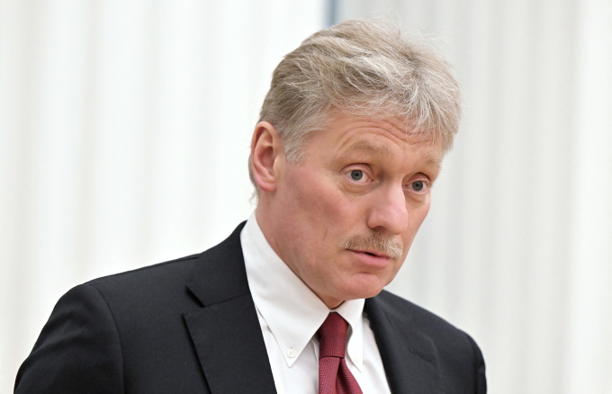 Người phát ngôn Điện Kremlin Dmitry Peskov tại Moskva, Nga, hôm 18/2. Ảnh: Reuters.