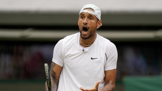 Nick Kyrgios likes Novak Djokovic to feel like he's facing him in a Canberra street match.