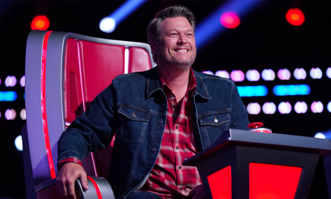 Blake Shelton giữ vai trò huấn luyện viên The Voice Mỹ từ năm 2011 đến nay. Ảnh: CNN