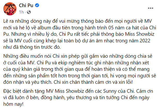 Chi Pu tung MV khép lại dự án âm nhạc năm 2022: Nghiêm túc ghi nhận những nhận xét trong thời gian qua - Ảnh 5.