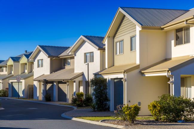 House prices in four Australian cities are in the fastest decline over the course of three months on record. File image. 