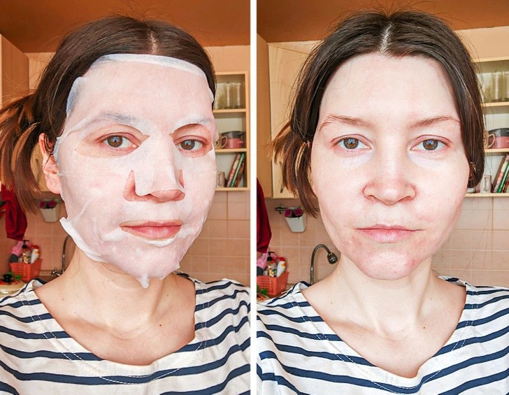 28 ngày đều đắp mặt nạ giấy, người phụ nữ có làn da lão hóa thay đổi khó tin - 12