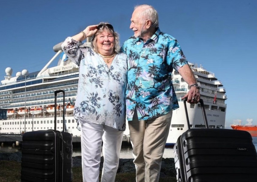 Vợ chồng Marty và Jess Ansen chọn cách dưỡng già trên du thuyền, thay vì viện dưỡng lão. Ảnh: Supersap7