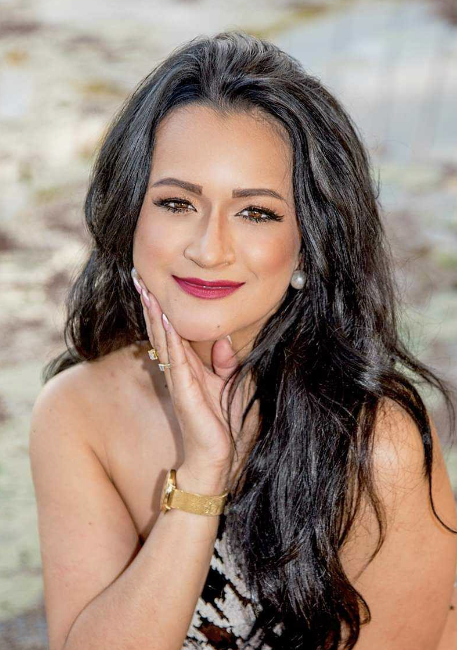 Chân dung nữ người mẫu Monique Jeremiah (36 tuổi) ở Queenland (Australia). Ảnh: Jam Press / Mike Scott