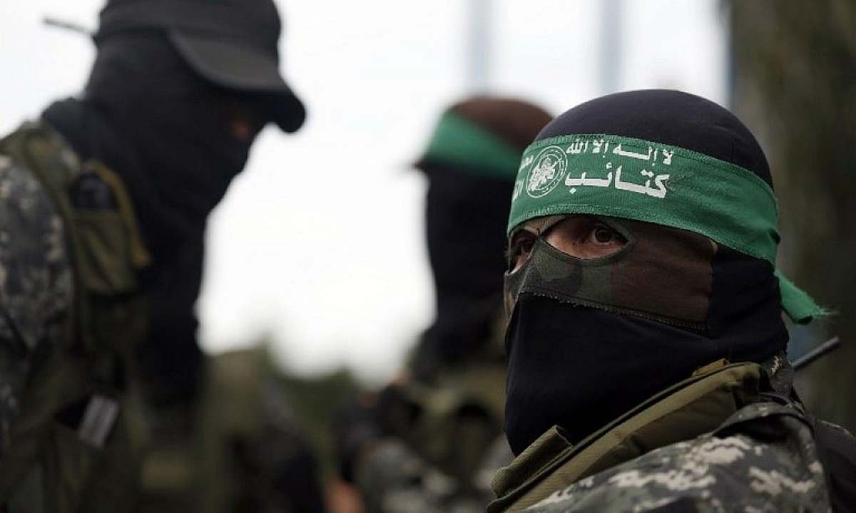 Các tay súng Hamas ở Dải Gaza hồi năm 2016. Ảnh: AFP