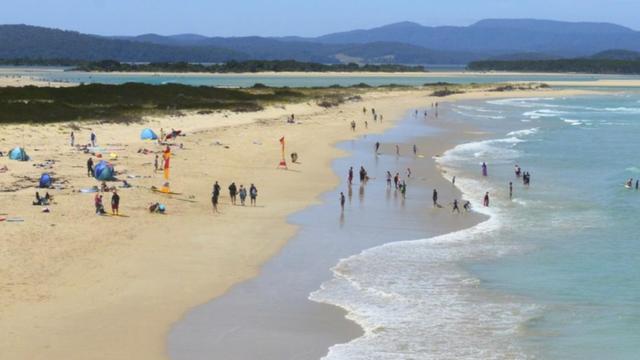 The ramp at Trigg Beach.