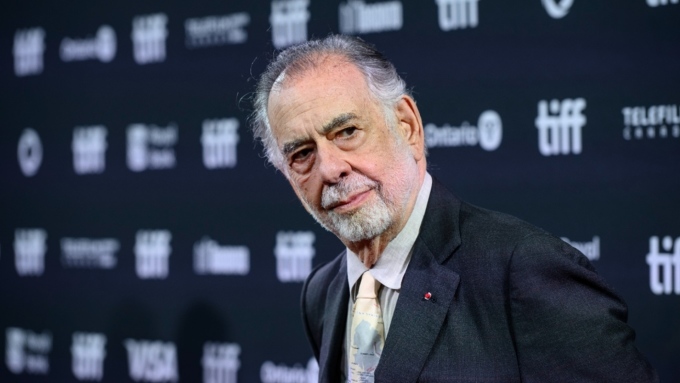 Đạo diễn Francis Ford Coppola ở Liên hoan phim Toronto (Canada) đầu tháng 9. Ảnh: The Canadian Press