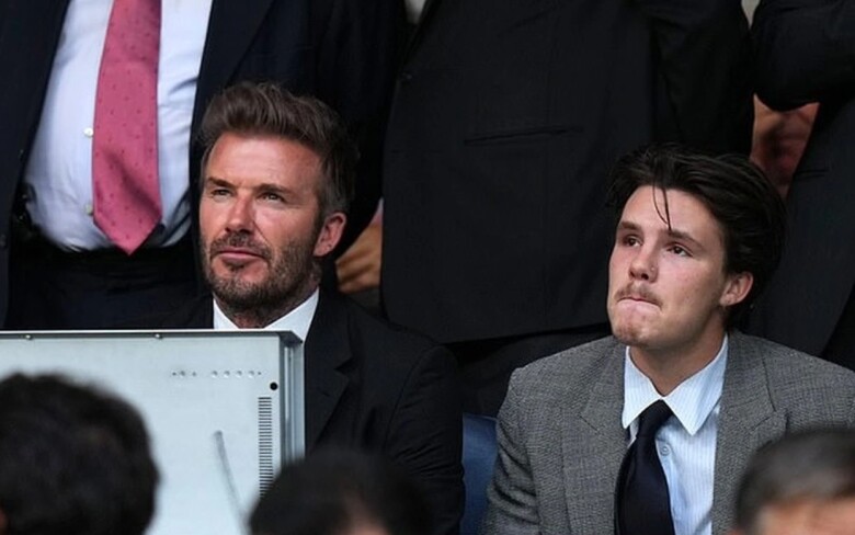 Cruz Beckham và ông bố nổi tiếng: David Beckham.