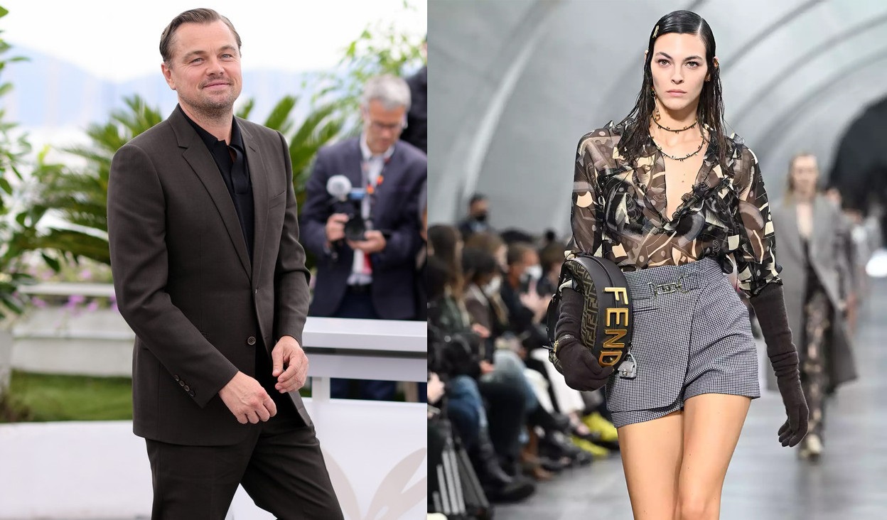 Leonardo DiCaprio và bạn gái hiện tại Vittoria Ceretti.