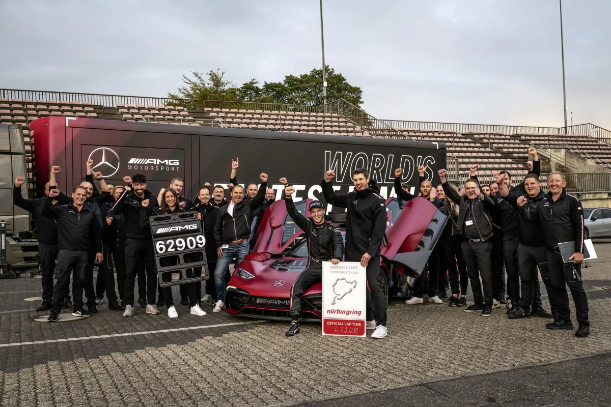 Mercedes-AMG One phá kỷ lục Nurburgring với thời gian vòng đua 6 phút 29 giây- Ảnh 2.