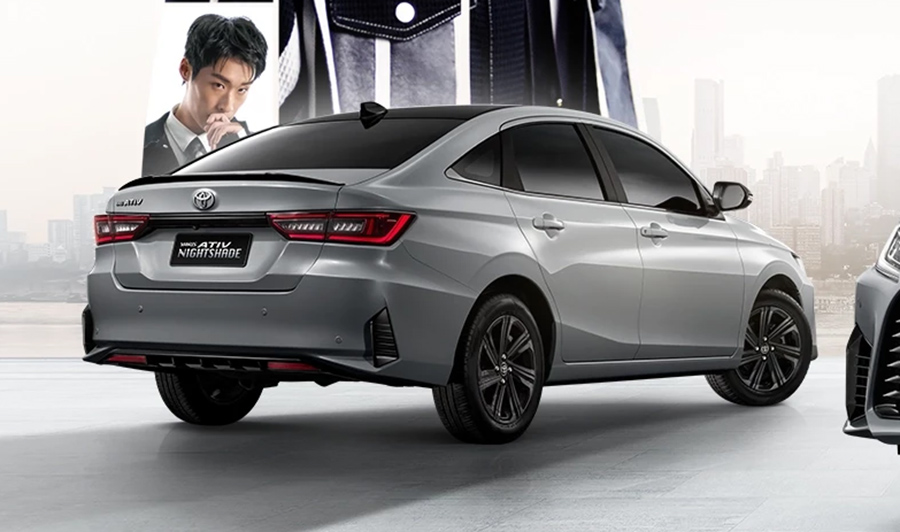 Toyota Vios có bản 'bóng đêm': Đổi nội, ngoại thất tối màu, giá quy đổi hơn 525 triệu đồng- Ảnh 2.