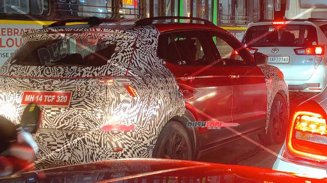 Skoda Kushaq bản nâng cấp để lộ thêm nhiều chi tiết mới: Cụm đèn hậu LED theo ‘trend’ gây chú ý, dễ ra mắt cuối năm cạnh tranh Xforce, Creta- Ảnh 4.