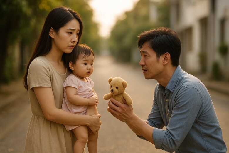 Chồng bỏ mặc khi tôi bầu bí, 1 năm sau anh quỳ gối cầu xin tha thứ khi biết sự thật về đứa bé - 1