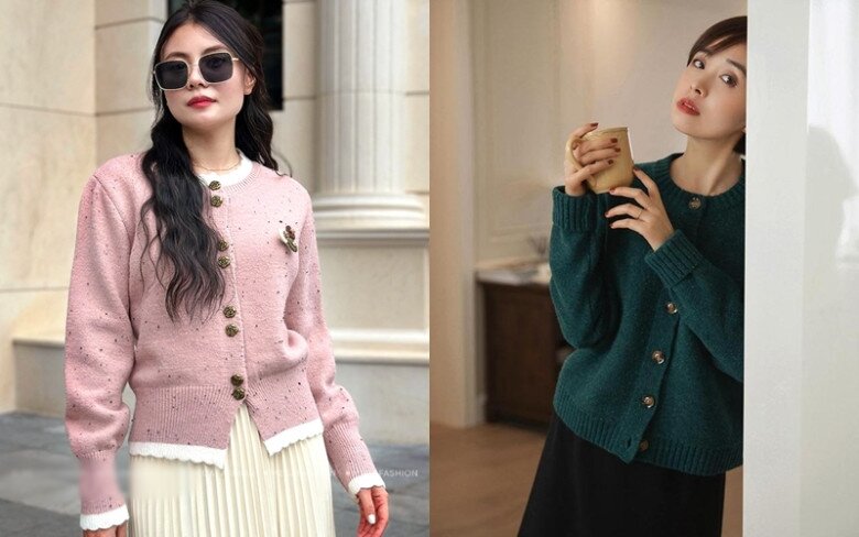 Top 8 mẫu áo len “làm mưa làm gió” mùa thu đông 2025: Ấm áp, sang xịn và cực dễ mix đồ - 11