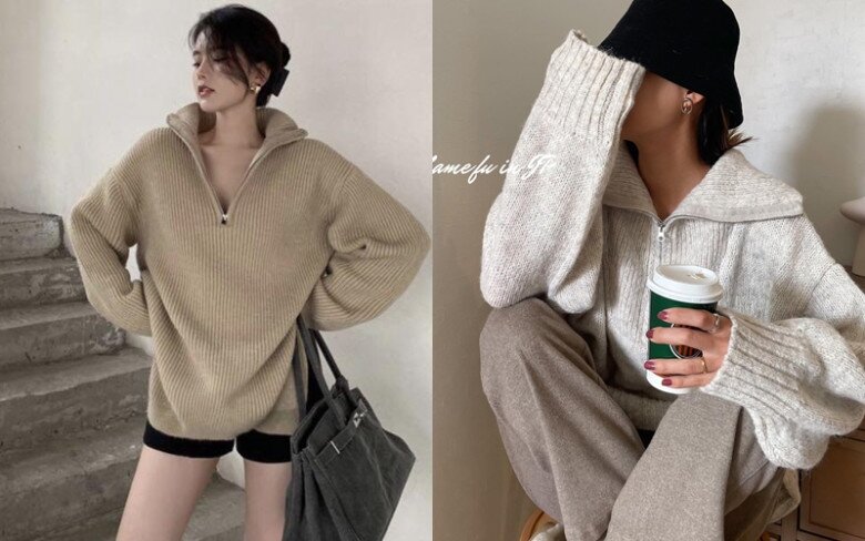 Top 8 mẫu áo len “làm mưa làm gió” mùa thu đông 2025: Ấm áp, sang xịn và cực dễ mix đồ - 12