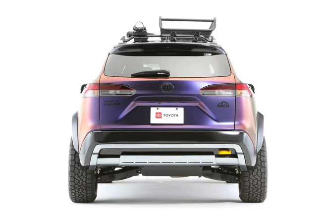 Toyota Corolla Cross bất ngờ thêm bản offroad: Gầm cao, lốp khủng, cốp thiết kế cực lạ, nhưng có chi tiết làm cho đẹp chứ không mấy tác dụng- Ảnh 5.