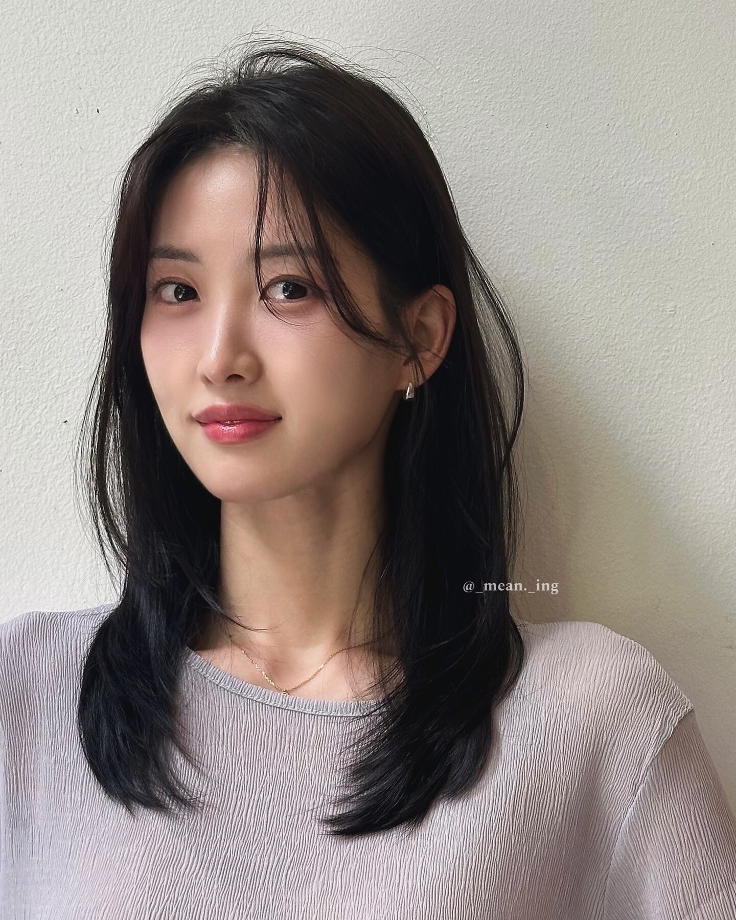 5 kiểu tóc đen chuẩn amp;#34;cứu cánhamp;#34; cho nàng mặt tròn: Che khuyết điểm cực khéo, tôn nét mềm mại, cắt xong ai cũng trầm trồ - 7