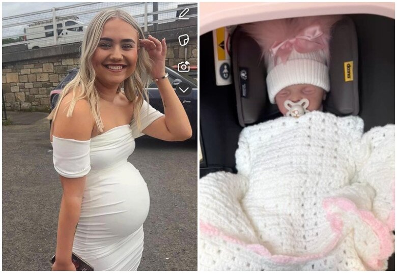 Em bé thực chất chỉ làm một búp bê.