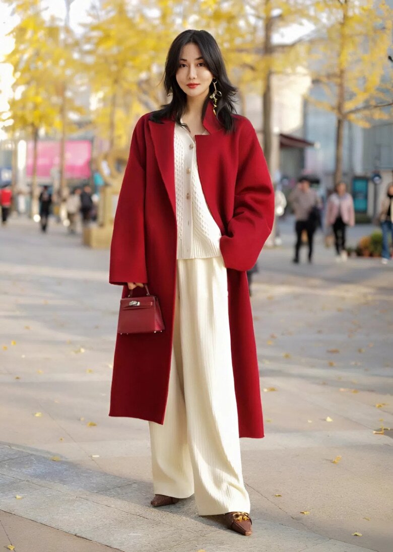 Kiểu quần mùa đông chỉnh dáng siêu đỉnh hơn quần ống rộng, giúp chân thon dài lại ấm áp hơn quần jeans - 7