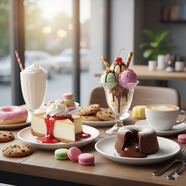 Người Nhật thường hạn chế những món tráng miệng vì thường có hàm lượng đường và chất béo cao.