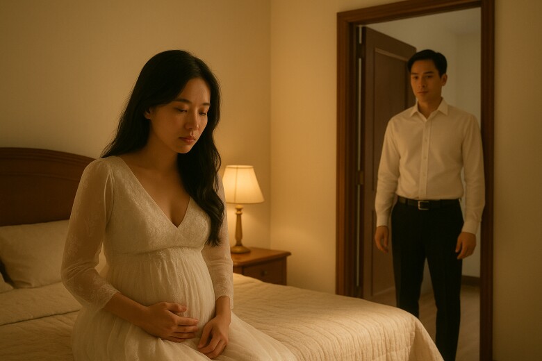 Tôi cưới vội vì trót dính bầu, đến đêm tân hôn mới biết chồng mình là con trai sếp lớn - 1