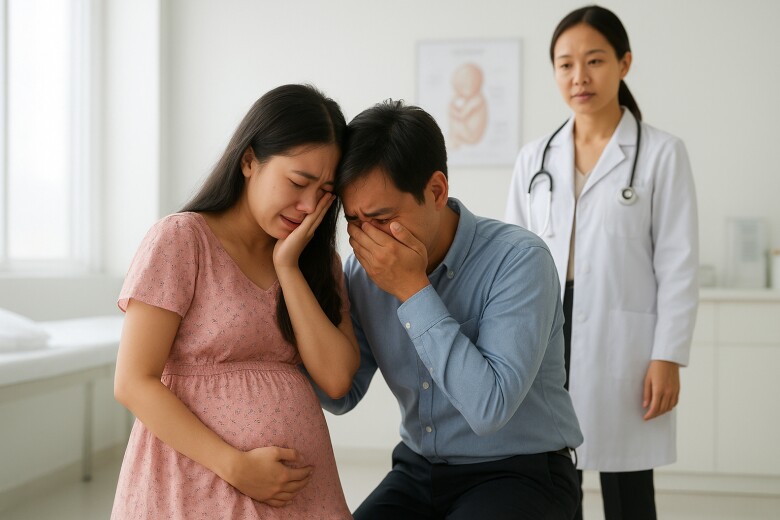 Chồng vô sinh nhưng vợ vẫn mang thai, bác sĩ nói 1 câu khiến cả hai quỳ gối ôm nhau khóc - 2