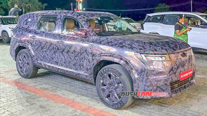 Nissan Tekton - SUV cùng cỡ Creta lộ cấu hình 7 chỗ với thân dài, mâm lốp lớn hơn, dễ nâng cấp cả ADAS - Ảnh 1.