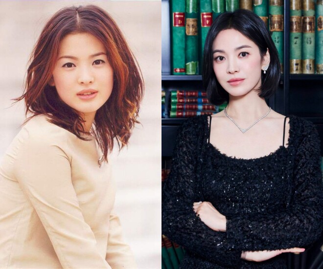 Nhan sắc hồi xuân của Song Hye Kyo so với thời trẻ khiến dân tình xuýt xoa.