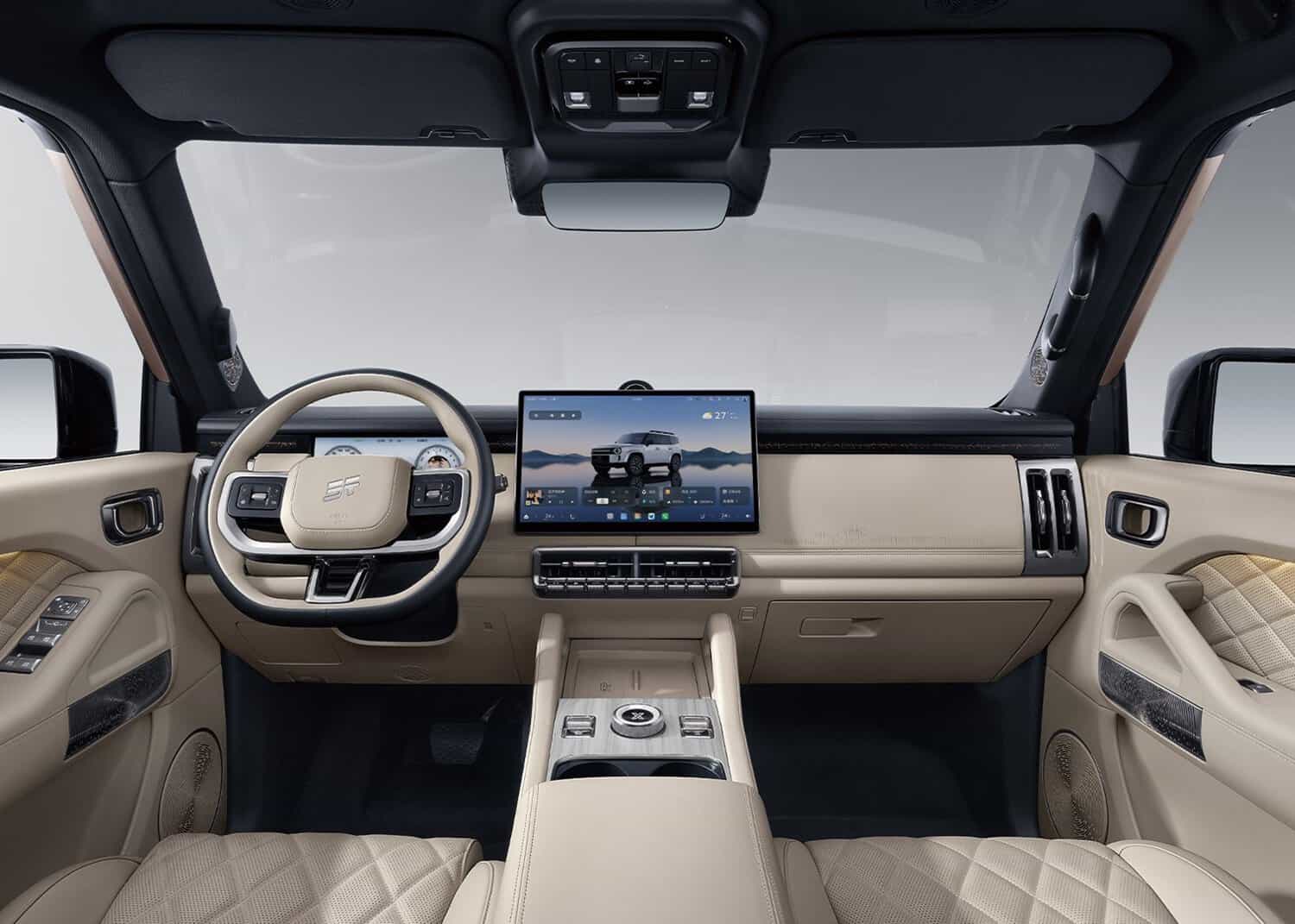 SUV PHEV mới tiệm cận cỡ Prado, giá quy đổi hơn 540 triệu đồng: Tiện nghi như xe sang, tối ưu off-road, hết xăng vẫn chạy tiếp hơn 250km - Ảnh 6.