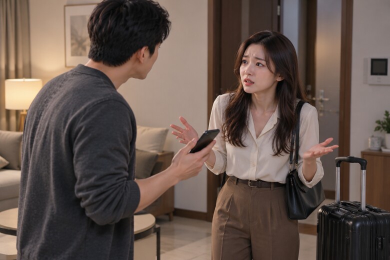 Khi Lan về nhà, tôi hỏi thẳng người đàn ông đã nghe điện thoại đêm qua là ai. (Ảnh minh họa)