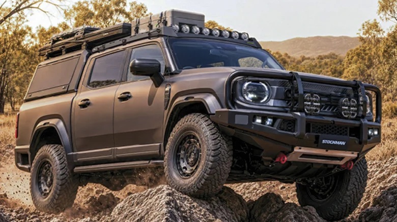 Đối thủ Ford Ranger từ Trung Quốc có gói off-road cực chiến: Nâng cấp từ ngoại hình đến hệ thống treo, bảo hành tới 7 năm - Ảnh 1.