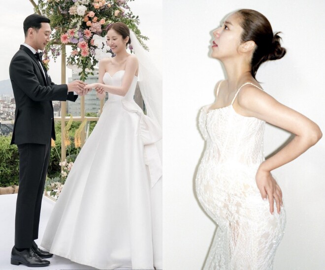 Bên cạnh chuyện tình yêu lãng mạn, Son Dam Bi còn khiến nhiều người xuýt xoa bởi vóc dáng cực phẩm sau khi sinh con đầu lòng.