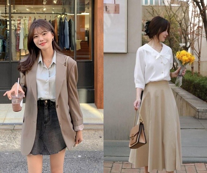 Không cần mặc đồ bó sát, phụ nữ tuổi ngoài 40 vẫn có thể mặc đẹp và khéo léo giấu vòng bụng.