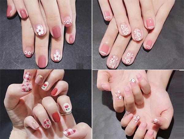 20 Mẫu nail đơn giản sang trọng nhẹ nhàng dễ thương hot nhất hiện nay - 17
