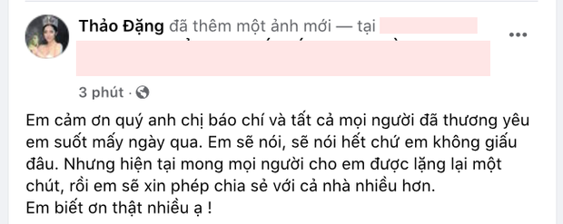 Hoa hậu Đặng Thu Thảo lên tiếng vụ ly hôn ông xã đại gia: Em sẽ nói, sẽ nói hết chứ em không giấu đâu - Ảnh 2.