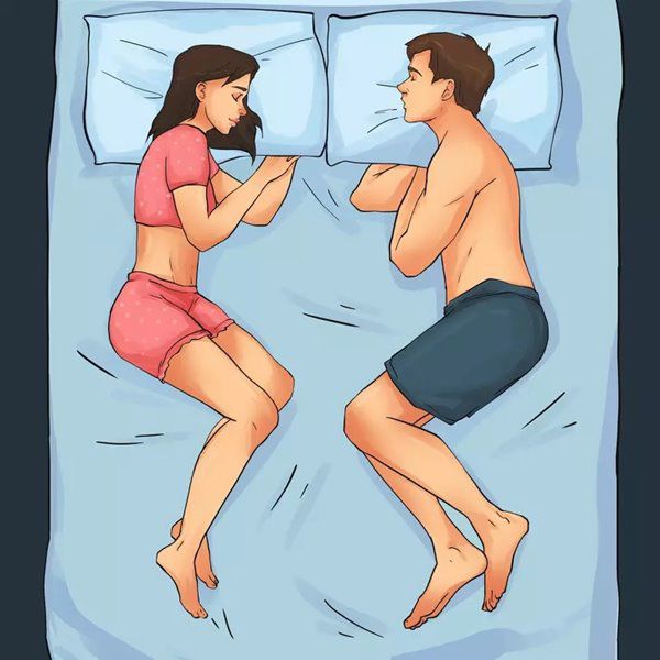 Vợ chồng hạnh phúc hay không, không cần nói nhìn dáng ngủ là biết ngay! - 1