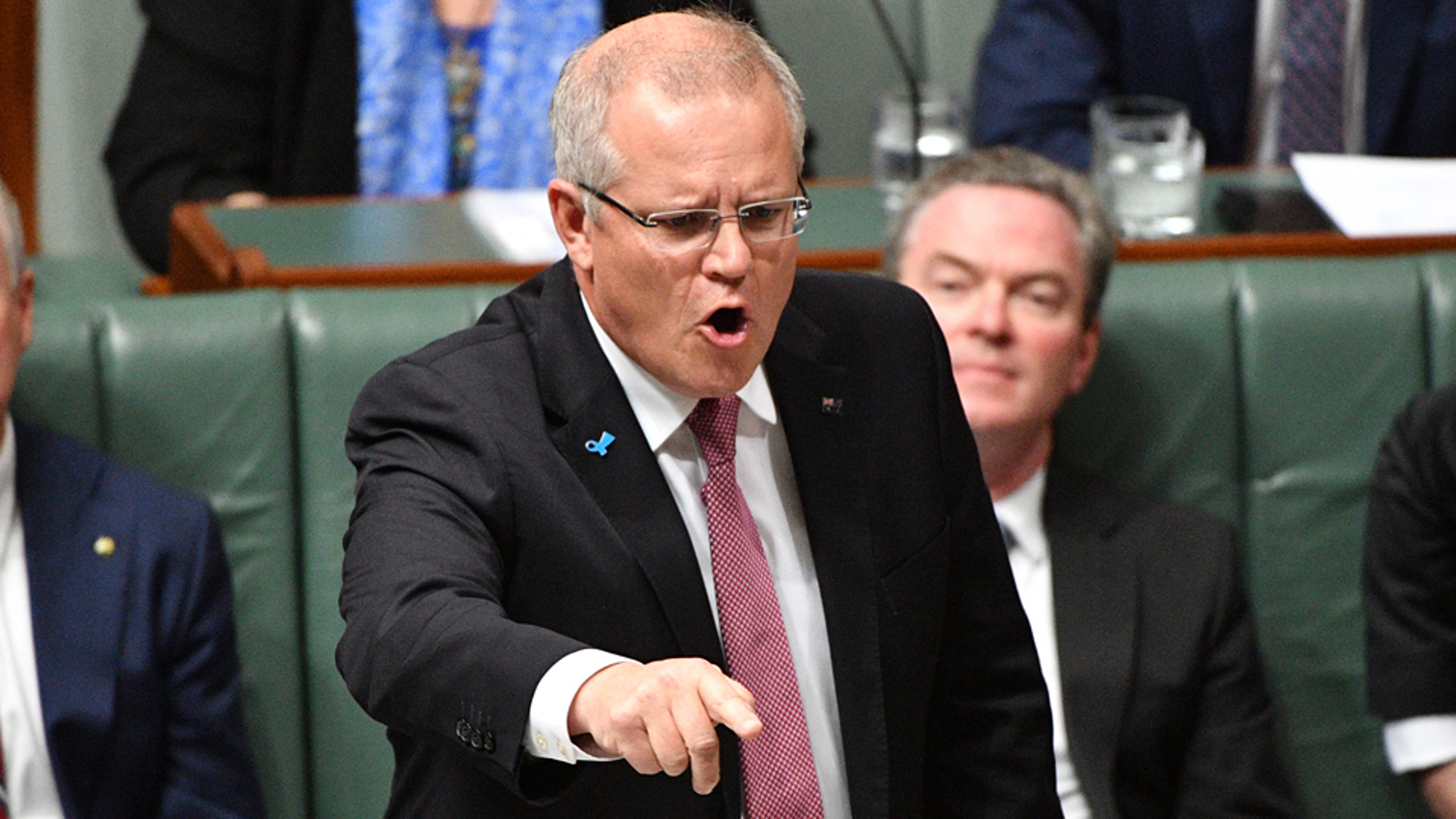 Thủ tướng Australia Scott Morrison trong một phiên họp quốc hội vào năm 2018. Ảnh: AAP.