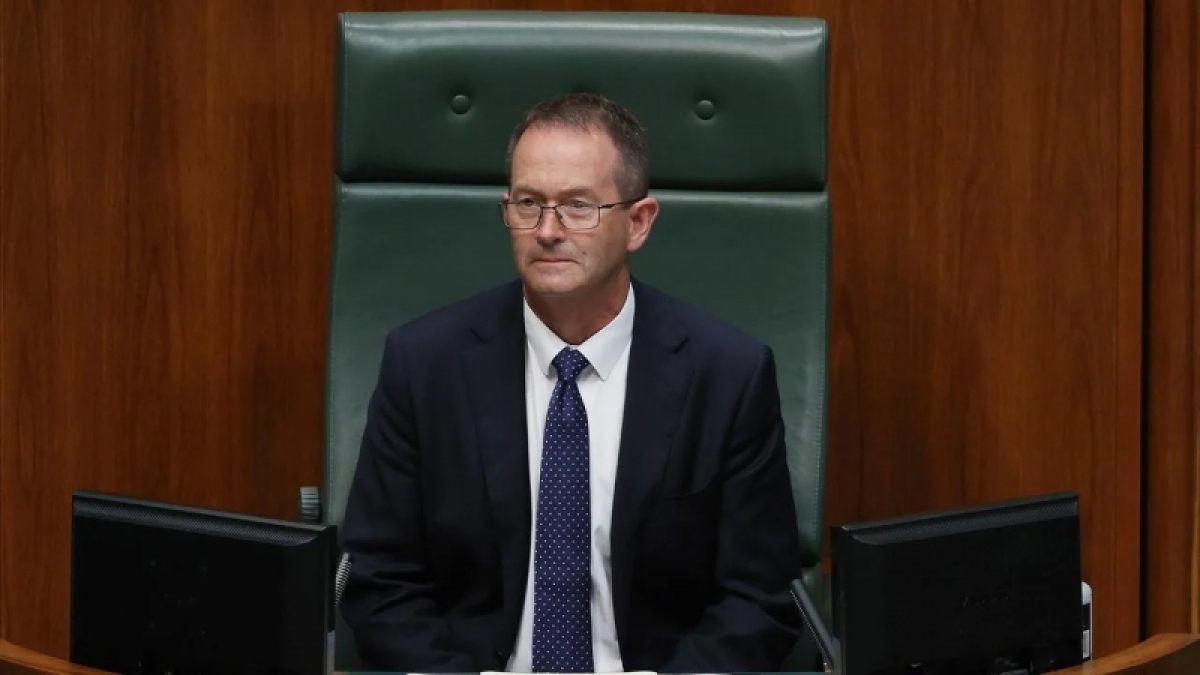 Tân Chủ tịch Hạ viện Australia, ông Andrew Wallace. Ảnh: Gary Ramage