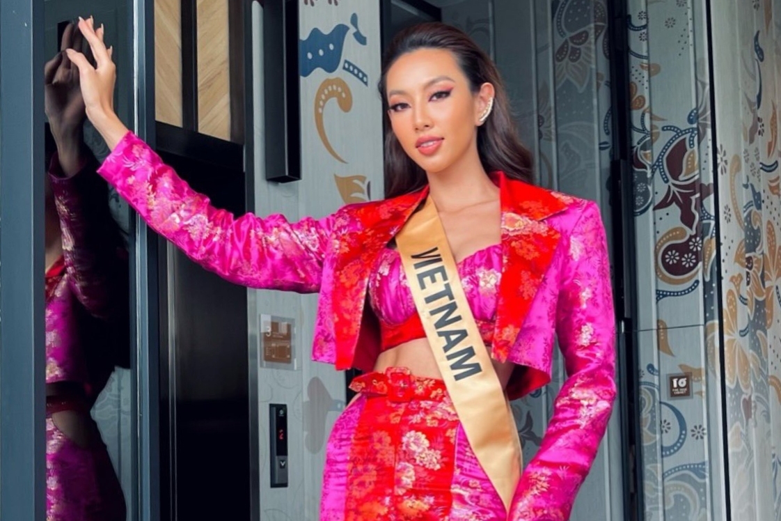 Thùy Tiên phỏng vấn kín với ban giám khảo Miss Grand