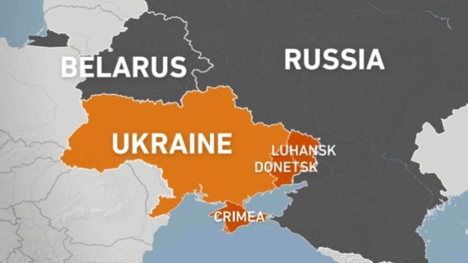 Vị trí Belarus và Ukraine. Đồ họa: Al Jazeera.