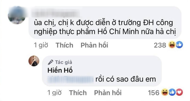 Hiền Hồ gây phẫn nộ vì đáp trả netizen chuyện bị trường Đại học hủy show phút chót - Ảnh 2.