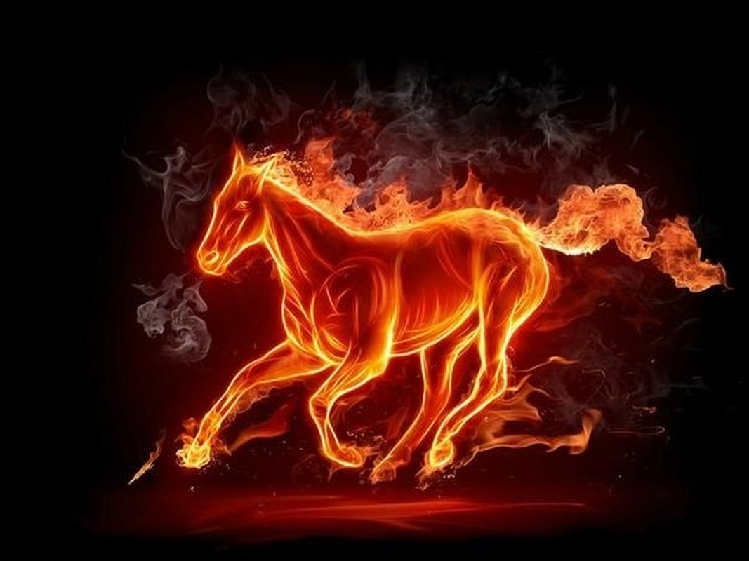 Con ngựa lửa: Hình minh họa có sẵn 24219064 | Shutterstock