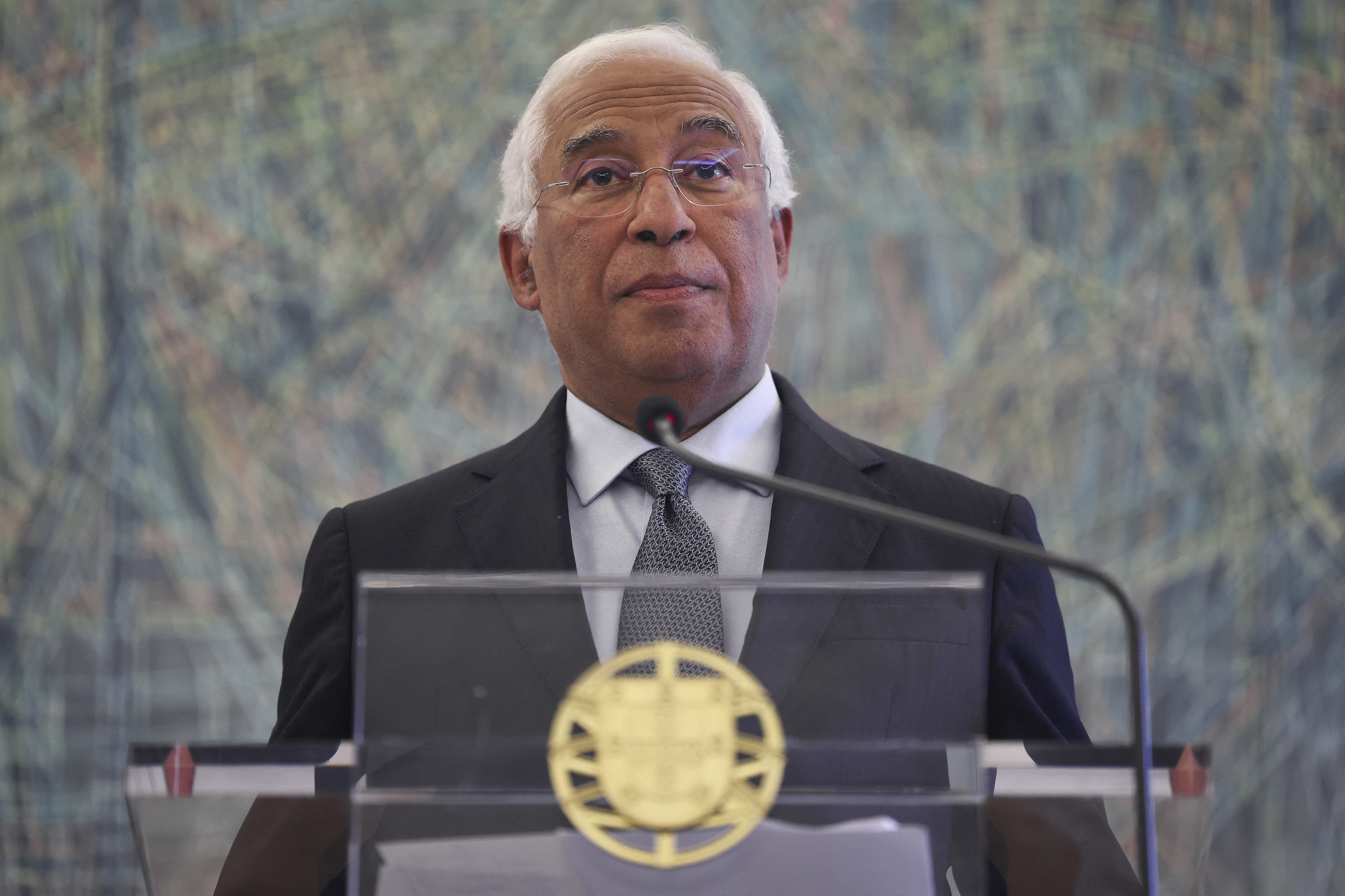 Thủ tướng Bồ Đào Nha Antonio Costa phát biểu tại Lisbon ngày 7/11. Ảnh: AFP