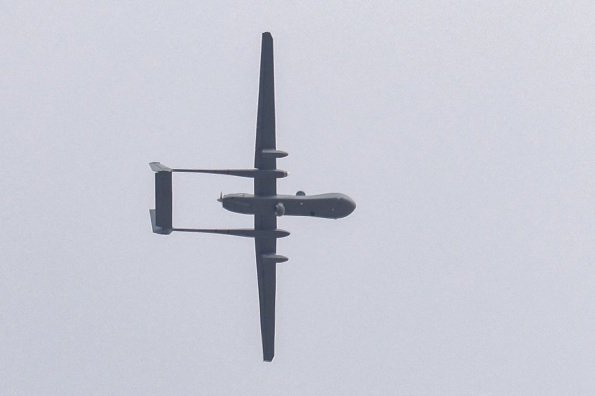 UAV quân đội Israel dùng để do thám và tấn công các tay súng Hamas ở Gaza. Ảnh: AFP