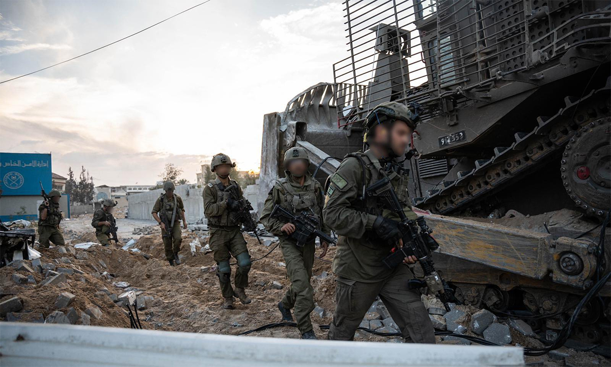 Binh sĩ Israel tham chiến tại Dải Gaza ngày 14/11. Ảnh: IDF