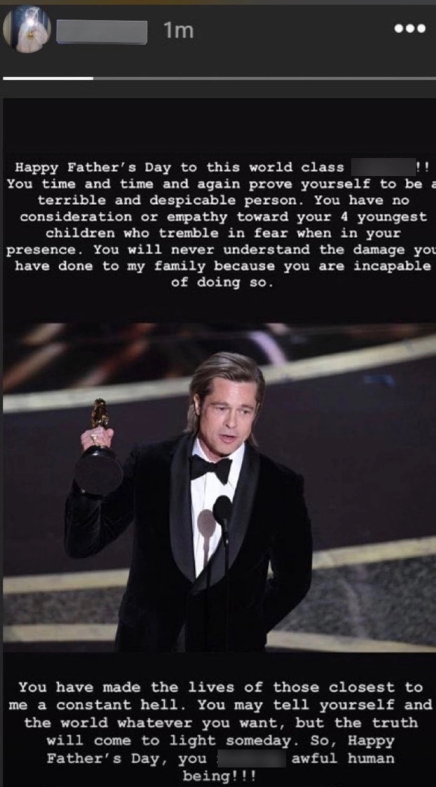 Phản ứng của Brad Pitt khi bị Pax Thiên công kích dữ dội, gọi là “gã đàn ông đáng khinh” vào đúng ngày đặc biệt - Ảnh 4.